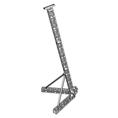 Truss speaker bracket (412*342*963cm)